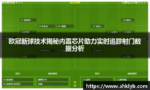 欧冠新球技术揭秘内置芯片助力实时追踪射门数据分析