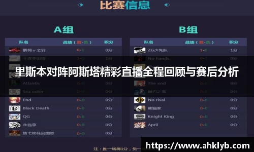 里斯本对阵阿斯塔精彩直播全程回顾与赛后分析